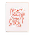 Queen - Letterpress Mother's Day Greeting Card