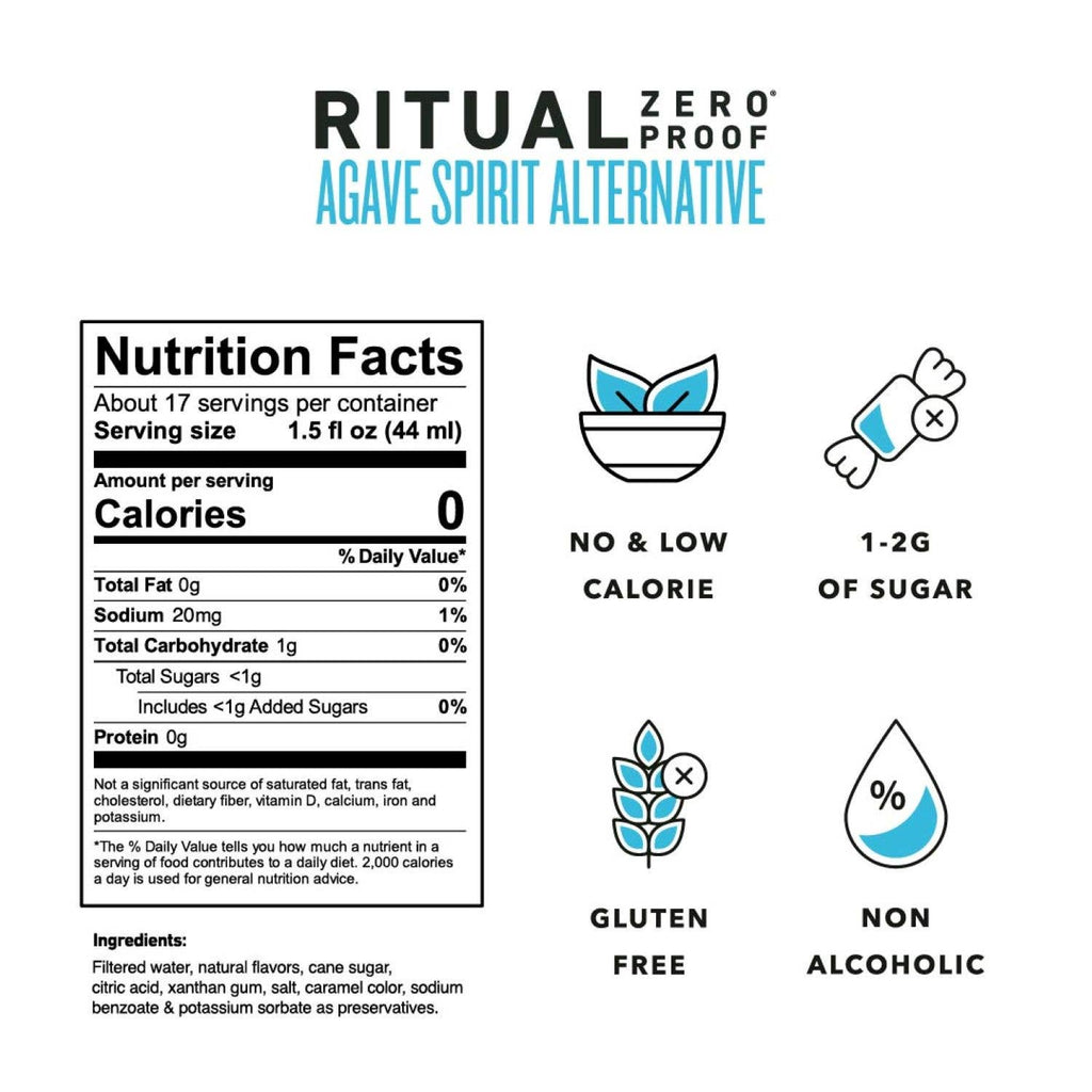 Ritual Zero Proof Agave Spirit Alternative