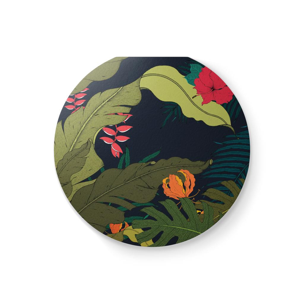 Midnight Tropics Clamshell Card
