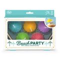 BEACH PARTY Umbrella Candles - Set of 5