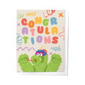 Congratulations Philly Phanatic Baseball Greeting Card