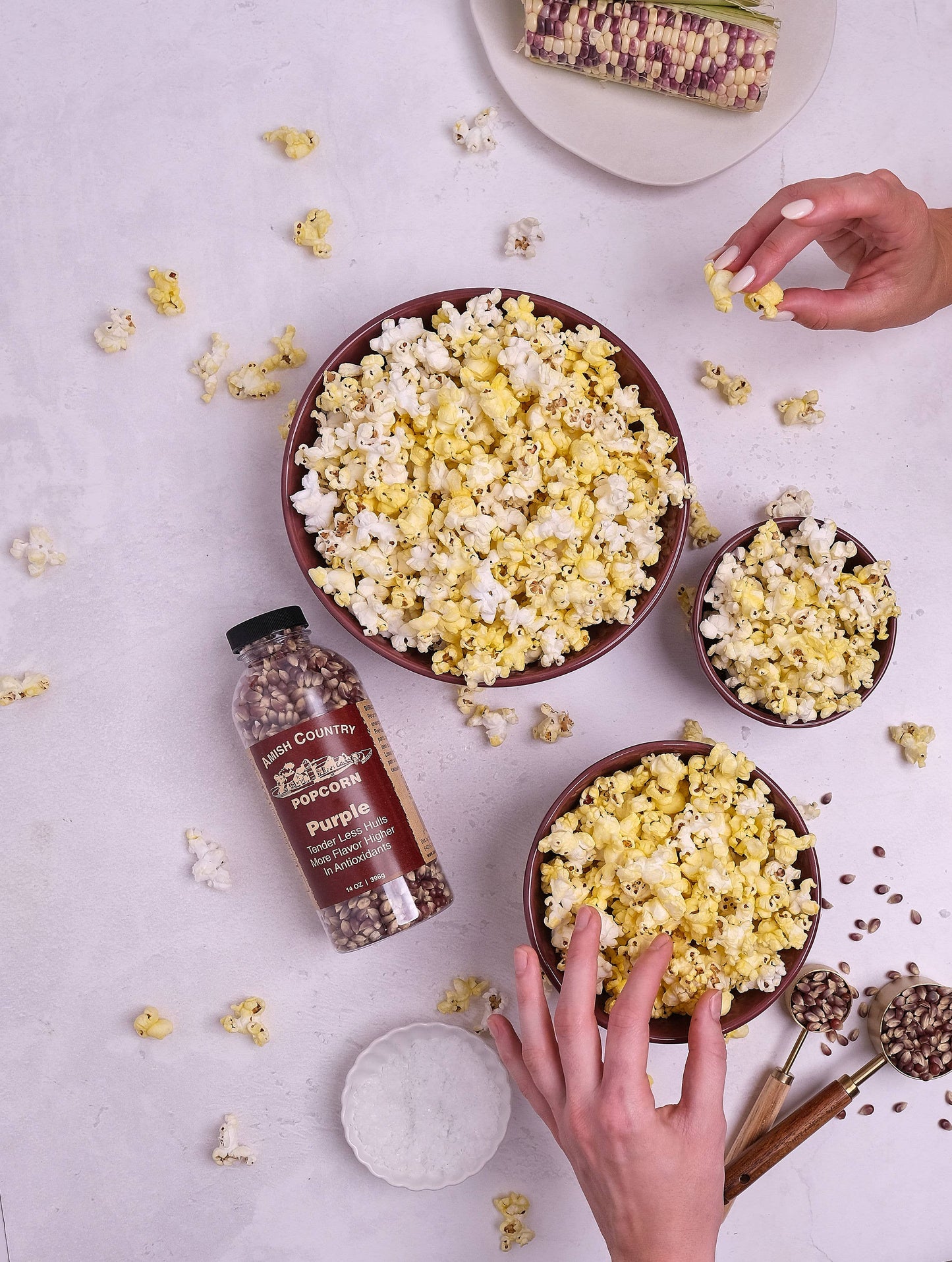 Amish Country Purple Popcorn