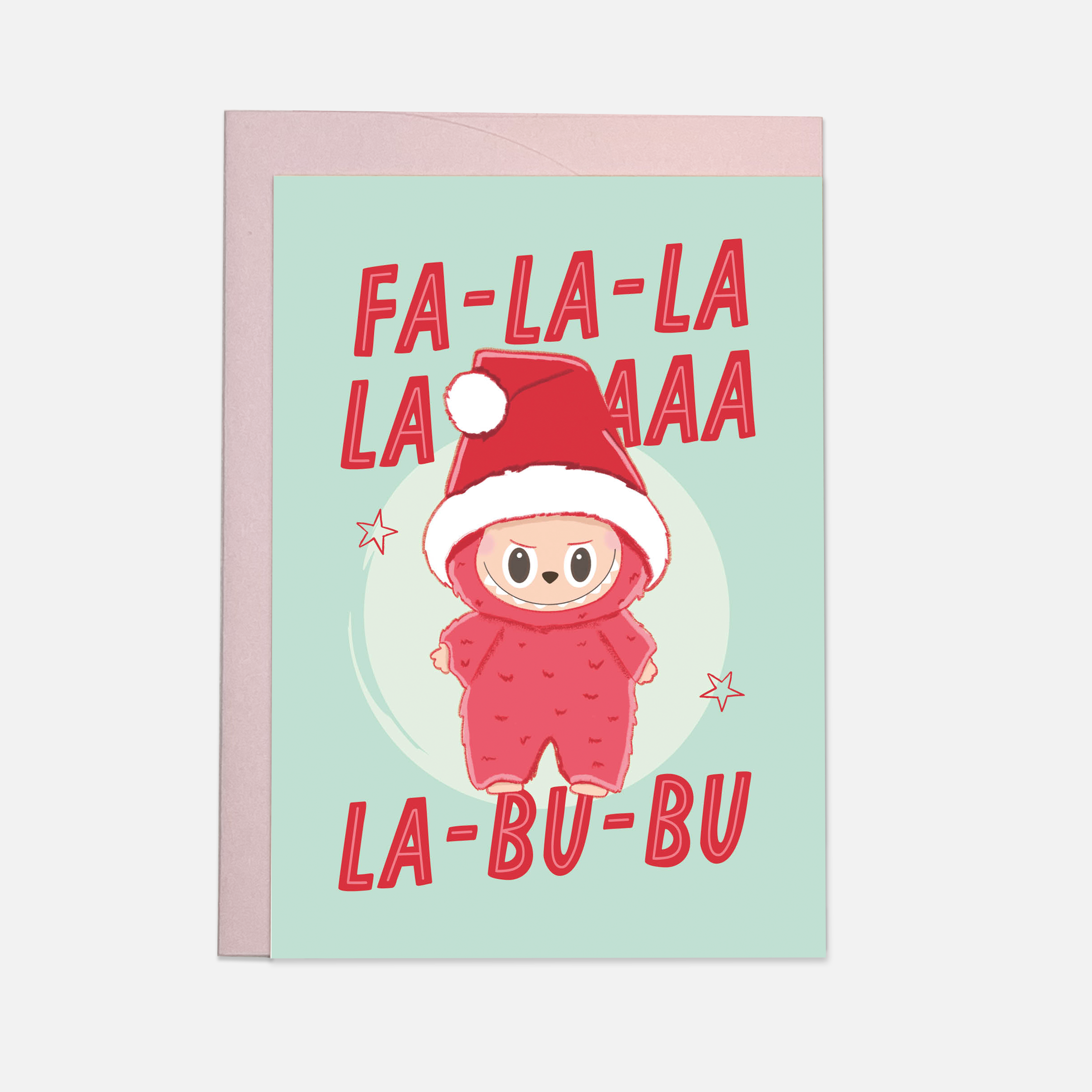 Falabubu - greeting card : Double folded