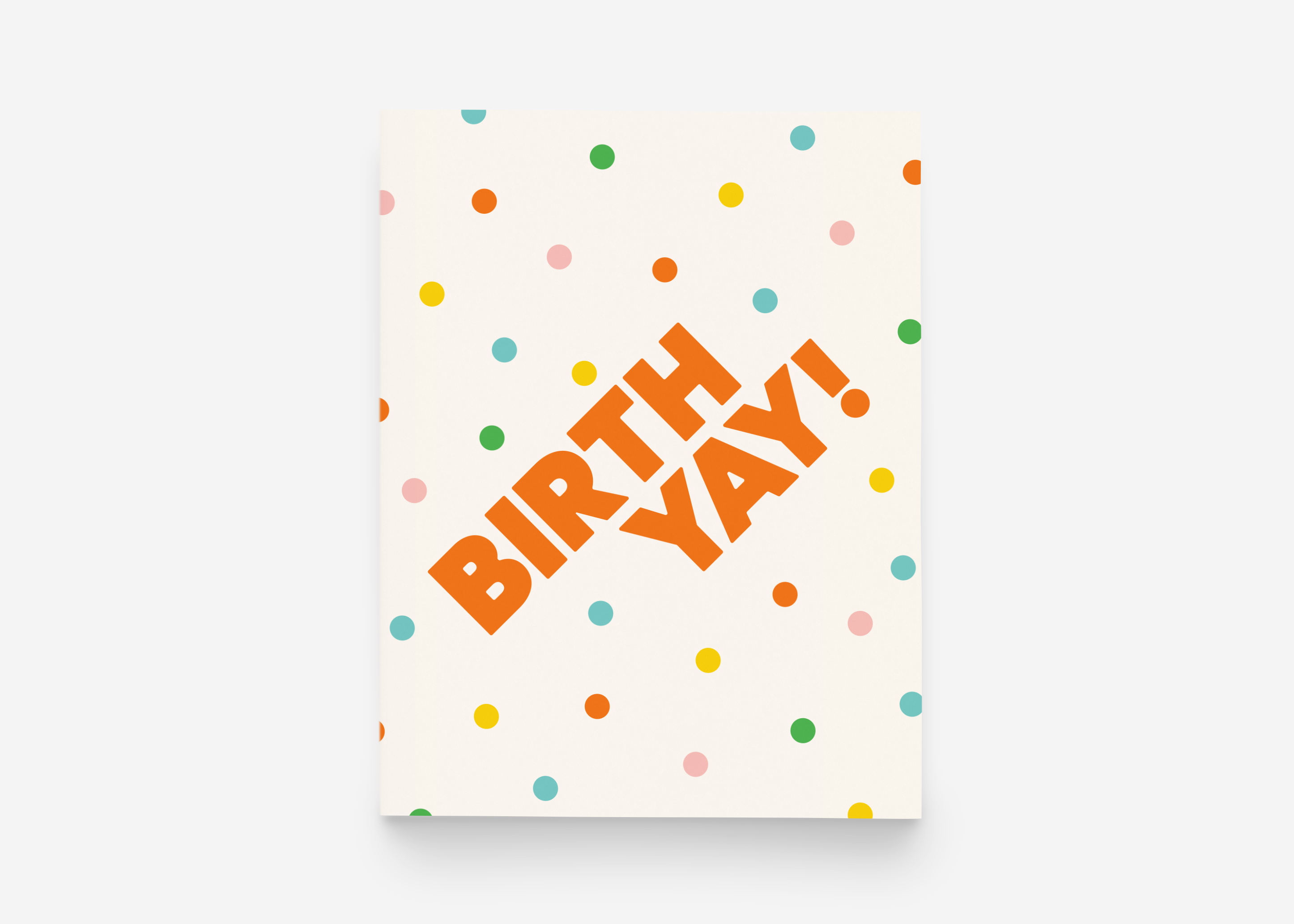 Birth-Yay Card