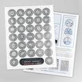 Pro Hockey Arenas Scratch-off Chart | 12" x 16" art print