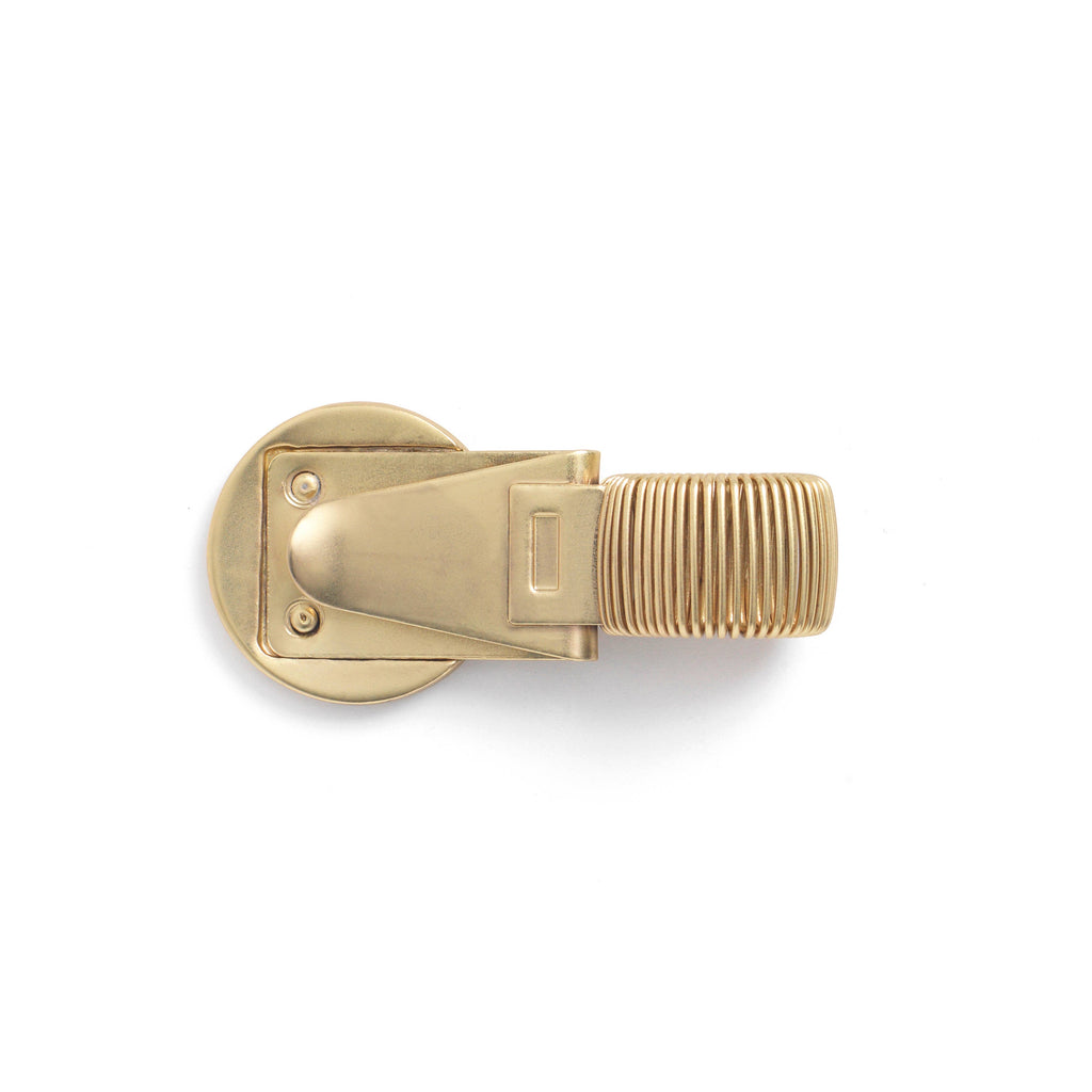 Brass Pen Clip - Floral Coin