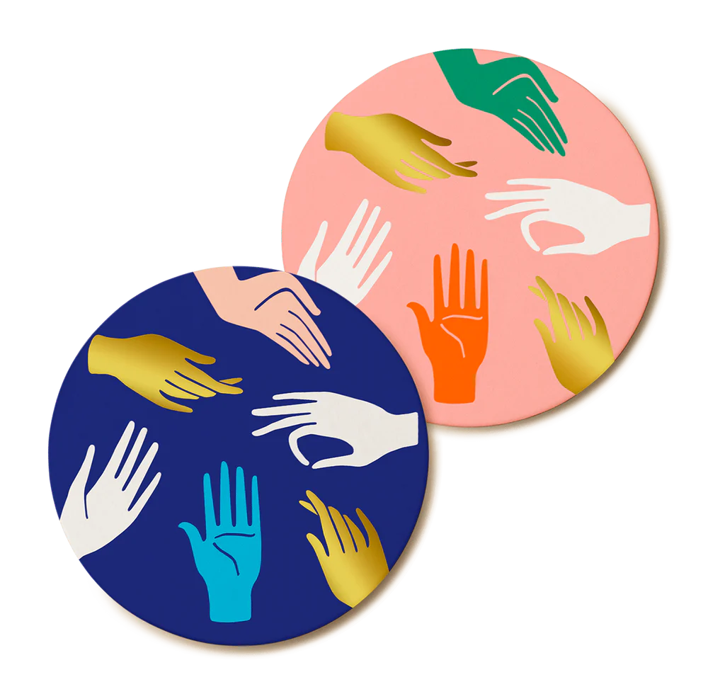 Hamsa Cocktail Coasters