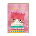 Crown Kitty / Meowy and Bright Holiday Card