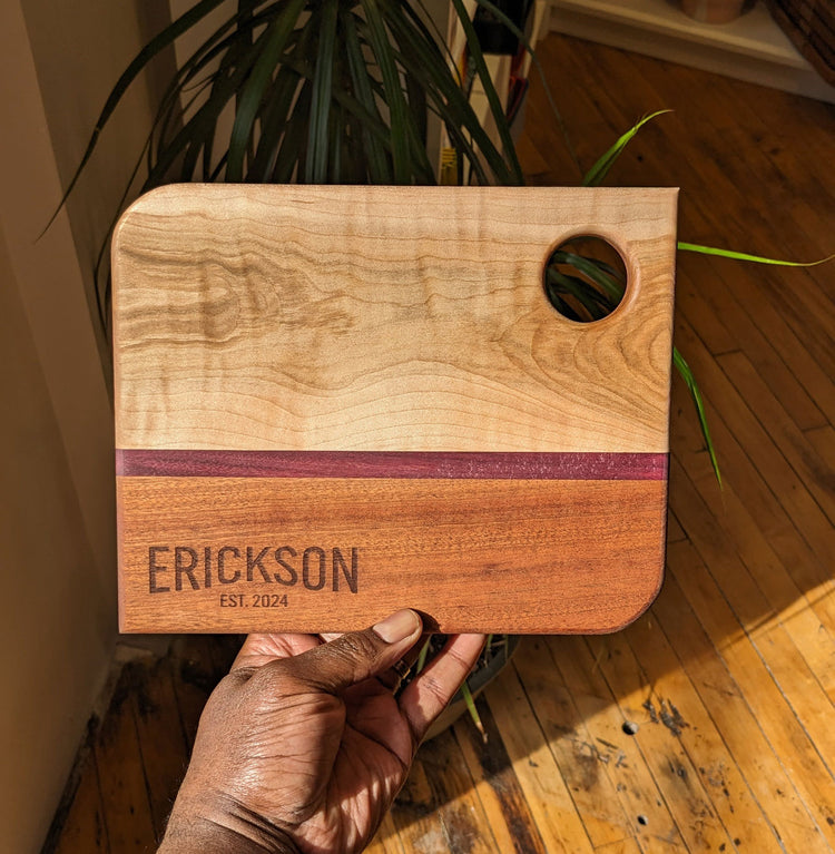 Engraved cutting board