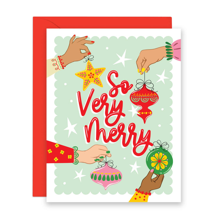 So Very Merry Holiday Card