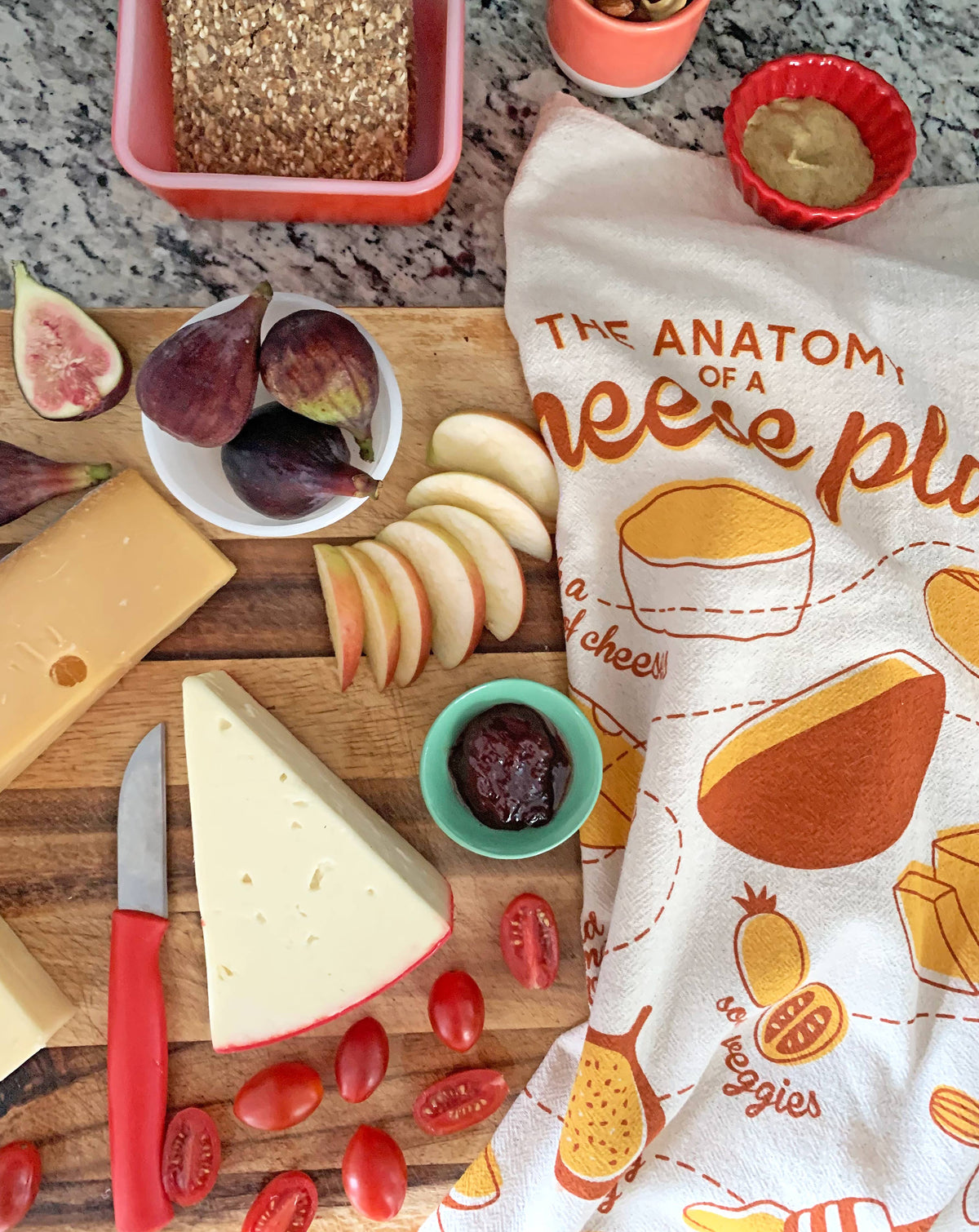 Cheese Tea Towel