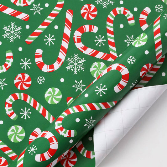 Holiday Wrapping Paper | Candy Cane