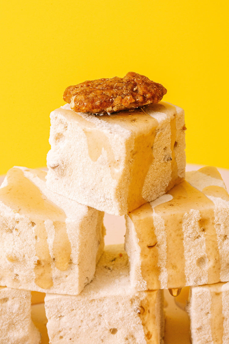 Maple Pecan Marshmallows / Gluten Free / Fall Candy / No Dye