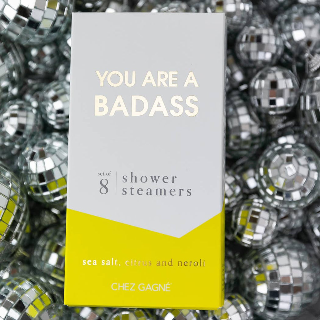 You Are A Badass Shower Steamers - Sea Salt, Citrus & Neroli - Set of 8
