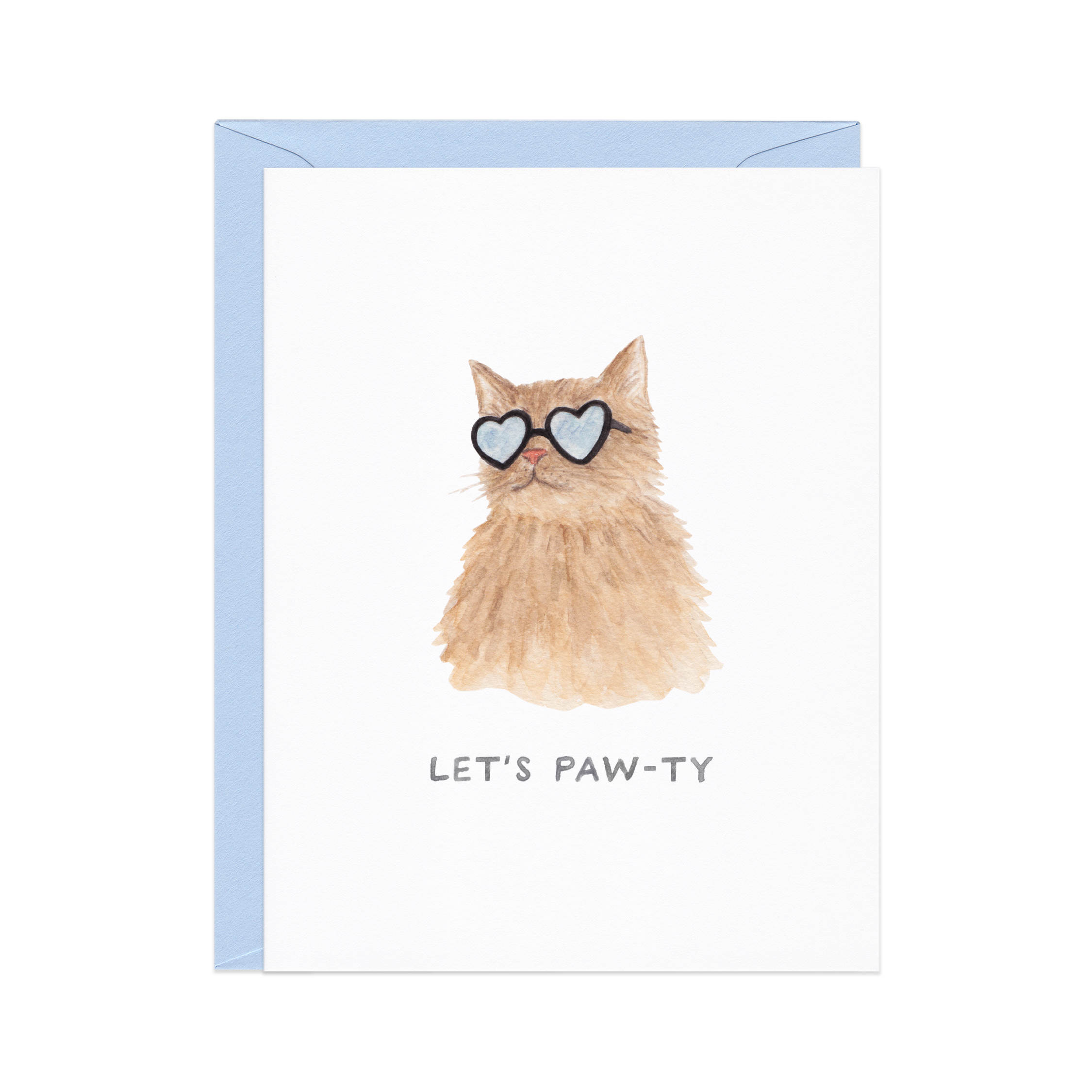 Let's Paw-ty Birthday Card