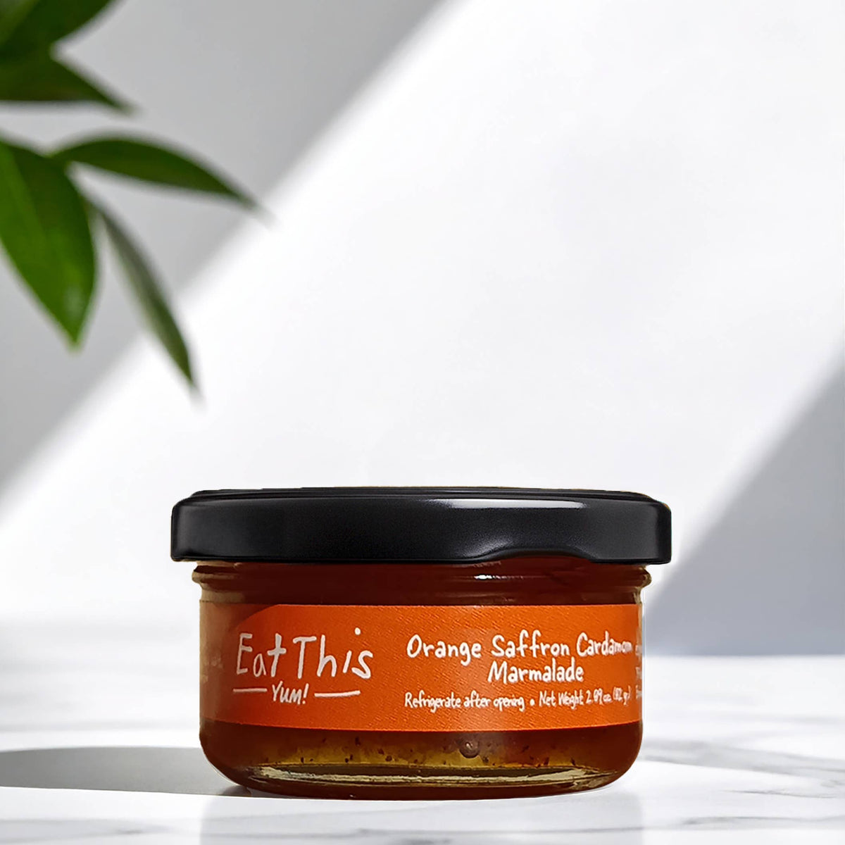 Orange Saffron Cardamom Marmalade : 7 OZ