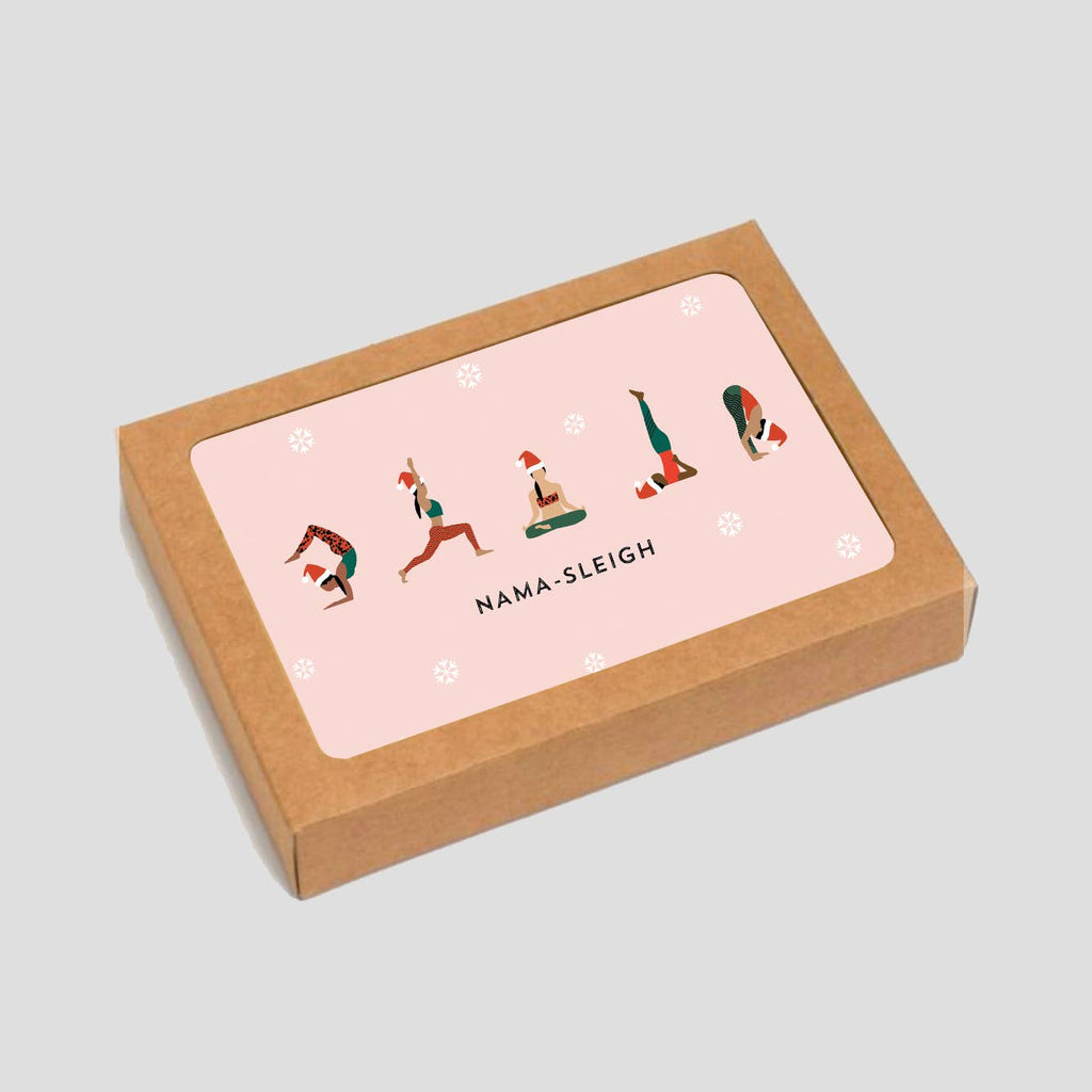 Nama-Sleigh - Holiday / Christmas Card: Single Cards