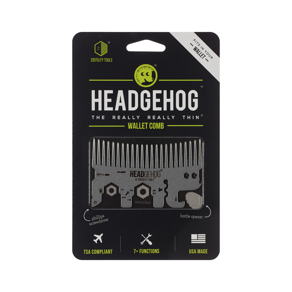 Headgehog™: Wallet Comb