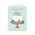 New Mrs & Mrs Wedding Card | LGBTQ+ Wedding Card