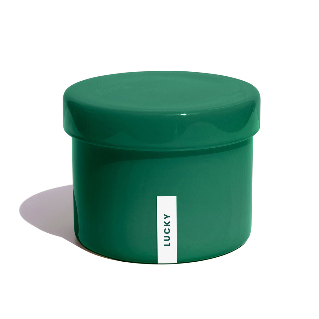 Lucky | 16oz Soy Candle - Reusable Green Container