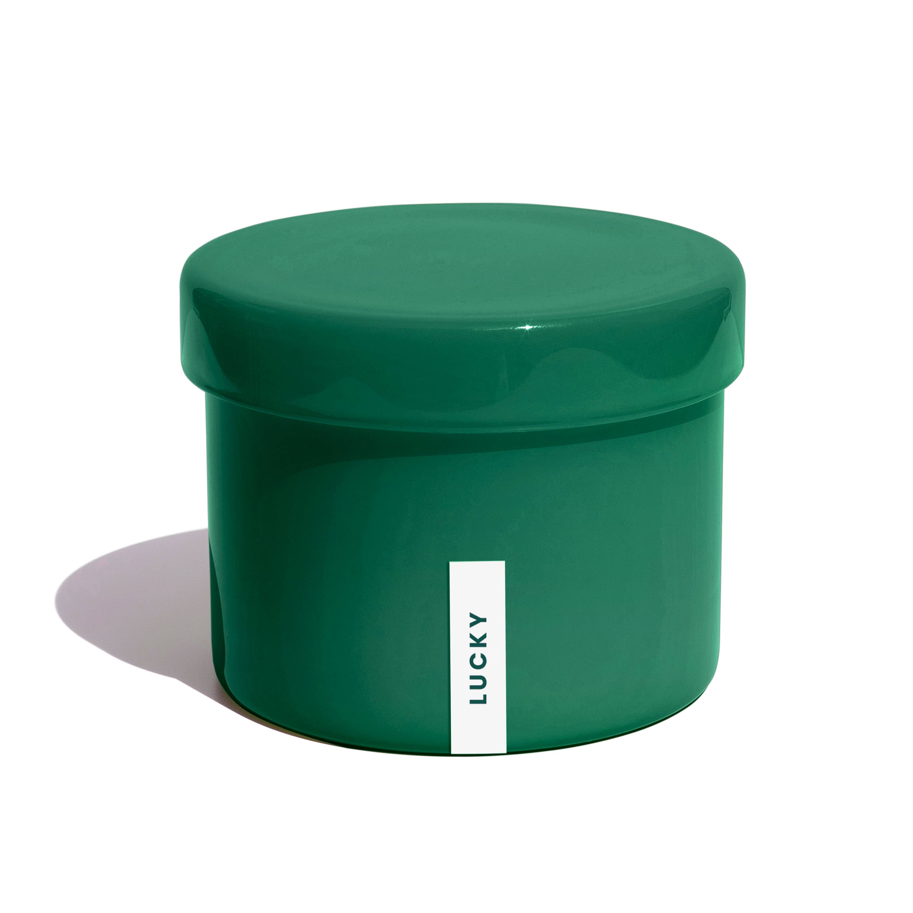 Lucky | 16oz Soy Candle - Reusable Green Container