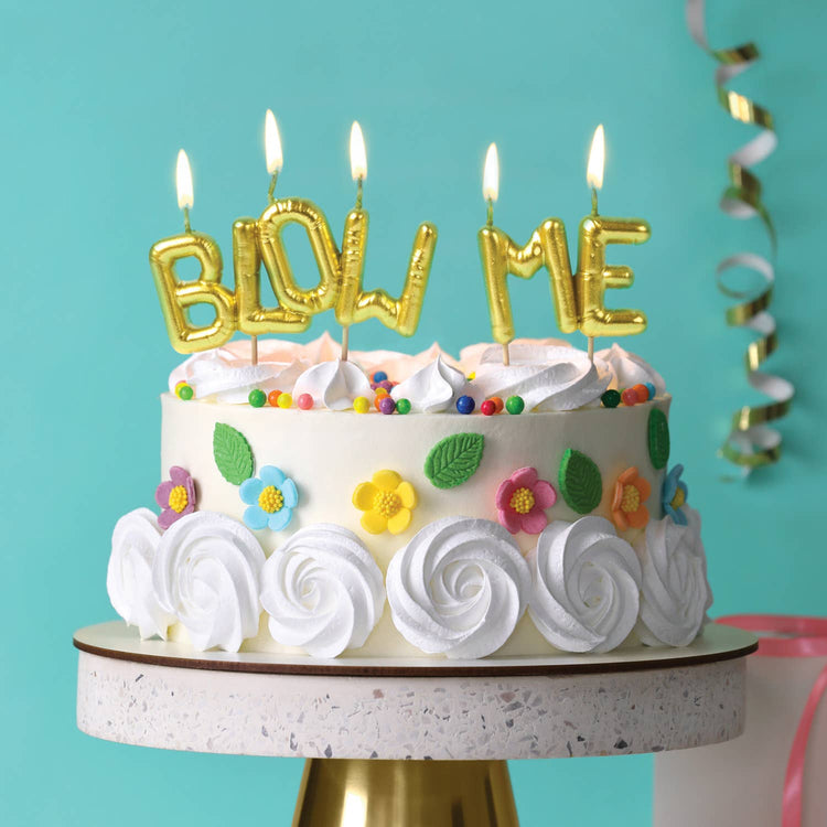 LIGHTEN UP Party Candles - BLOW ME
