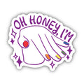 Oh Honey, I'm... Pride Sticker