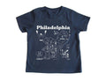 Philadelphia Toddler Tee: Navy / 4T