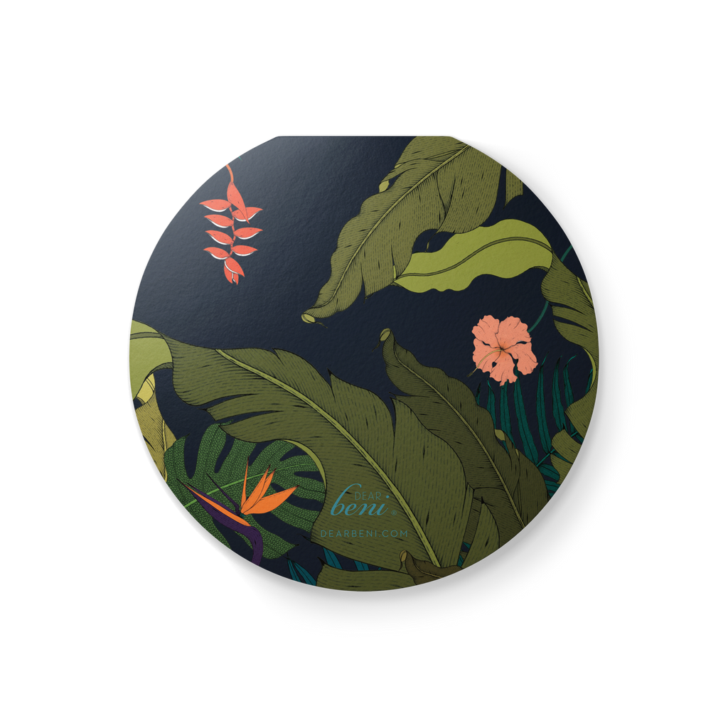 Midnight Tropics Clamshell Card