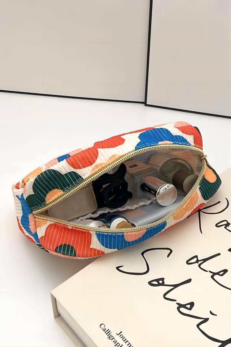 Flower Travel Cosmetic/Toiletry Bag