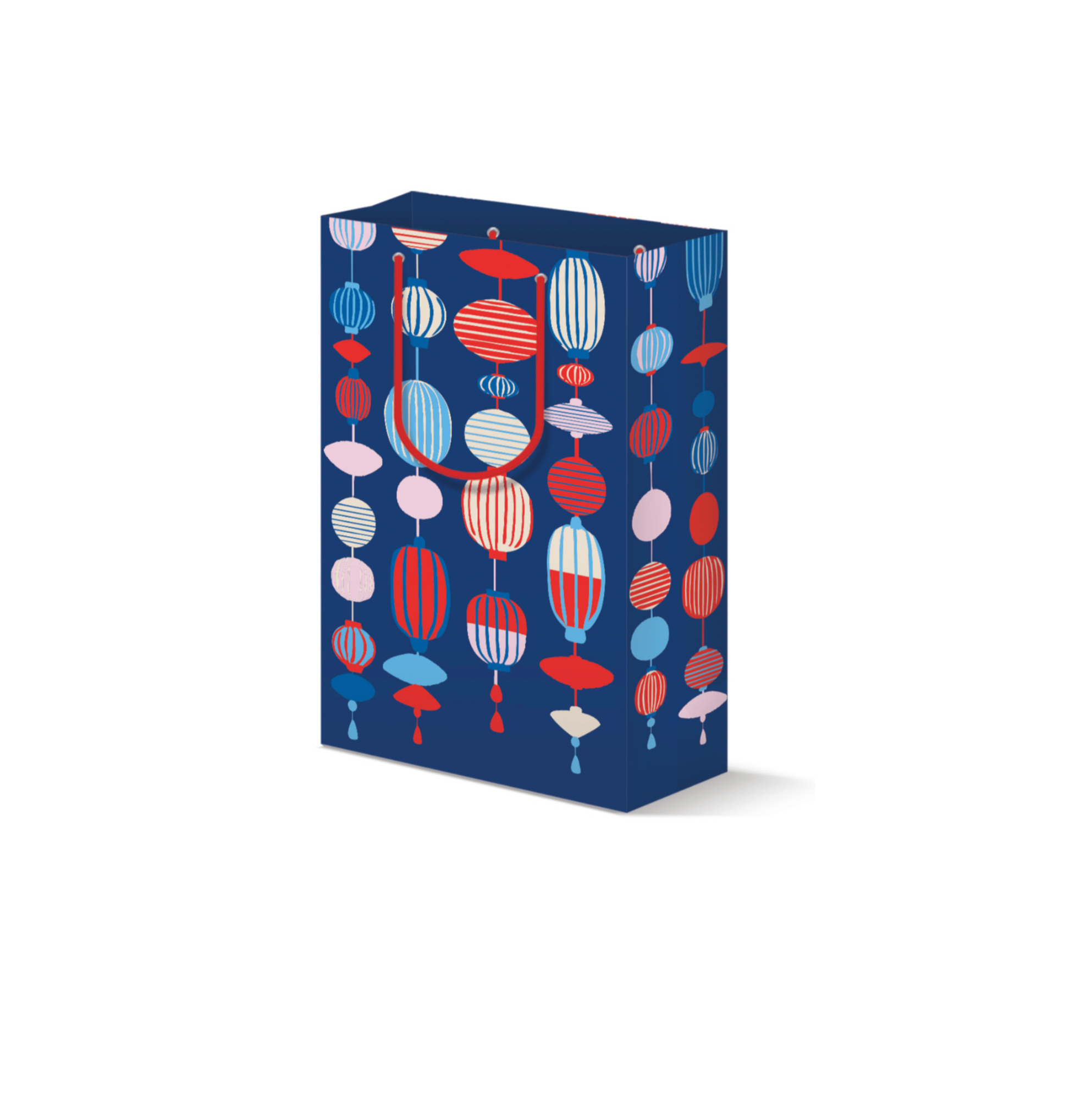 Holiday Gift Bag - Lanterns