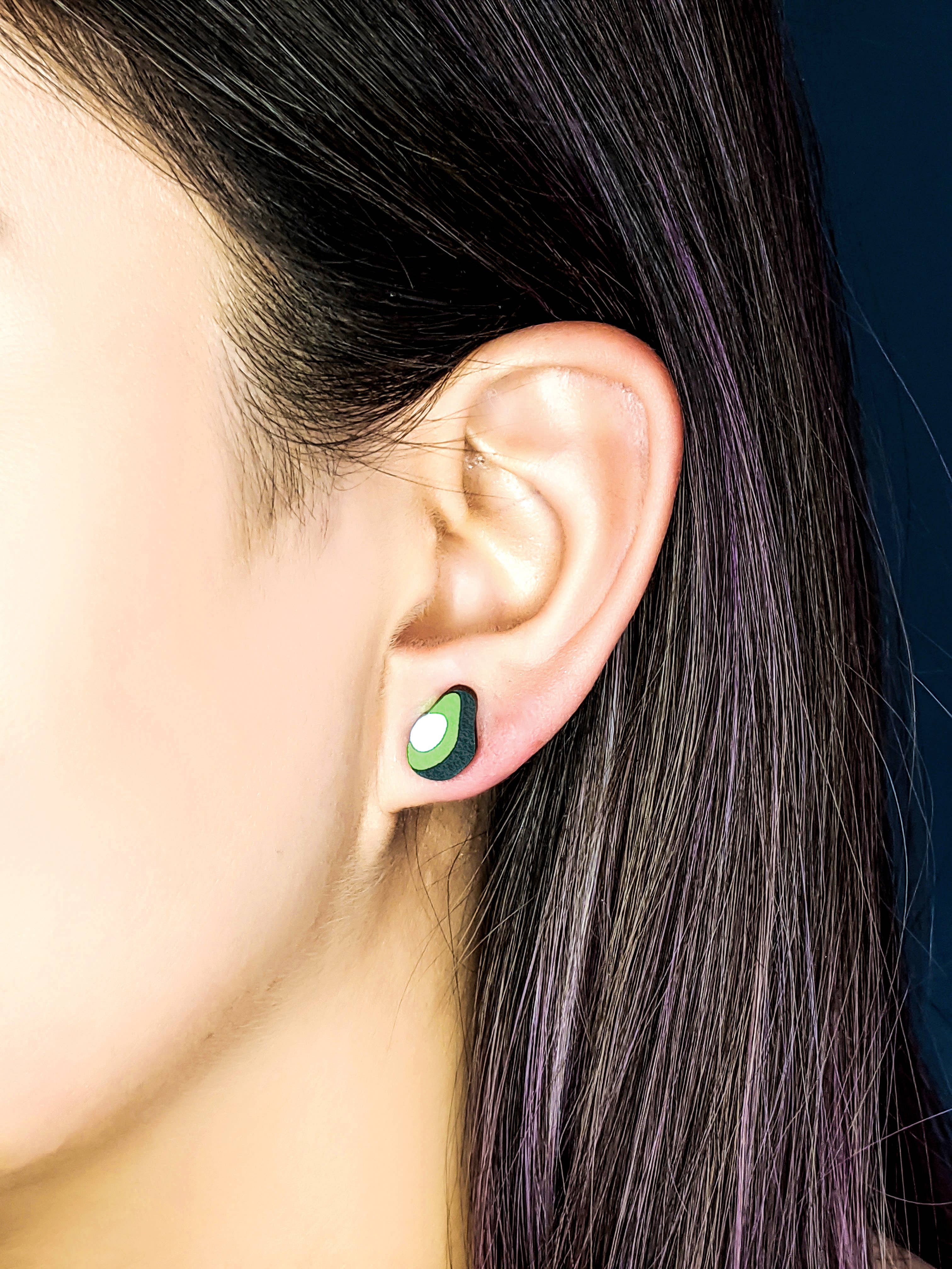 Avocado Earrings