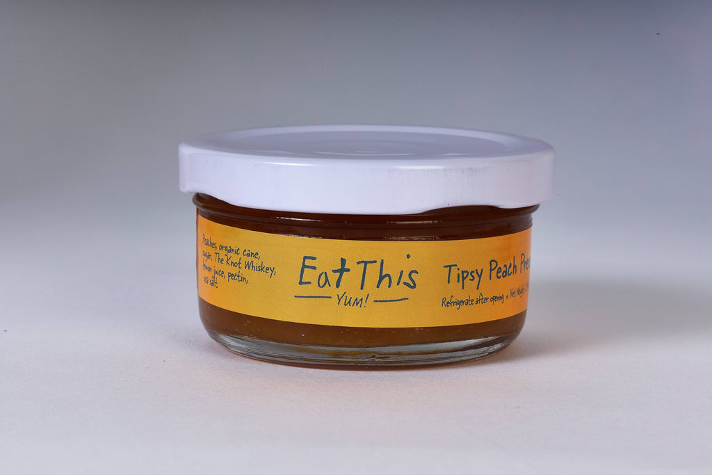Tipsy Peach Preserve : 7 OZ