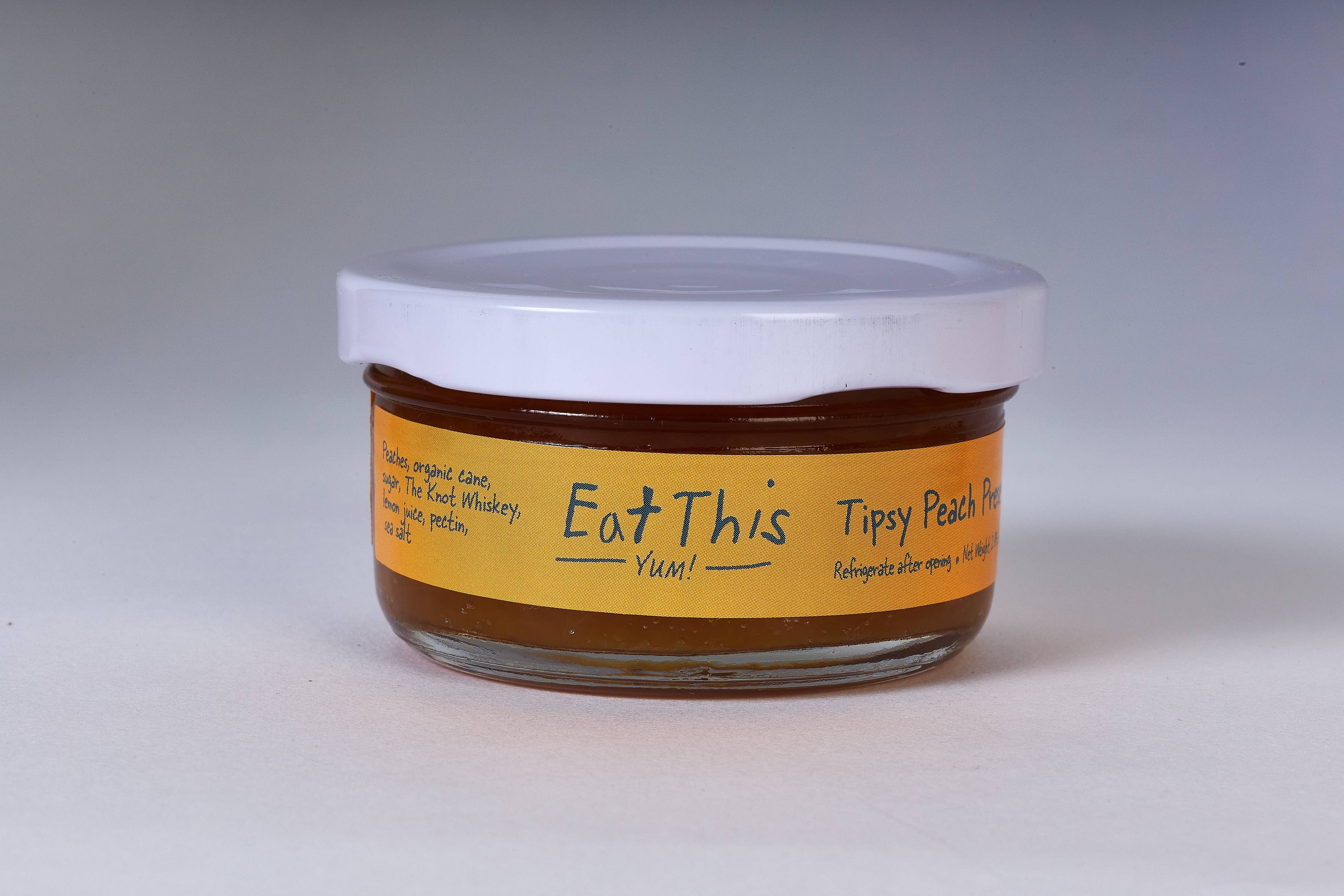 Tipsy Peach Preserve : 7 OZ