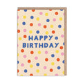 Birthday Wishes Polka Happy Birthday Card
