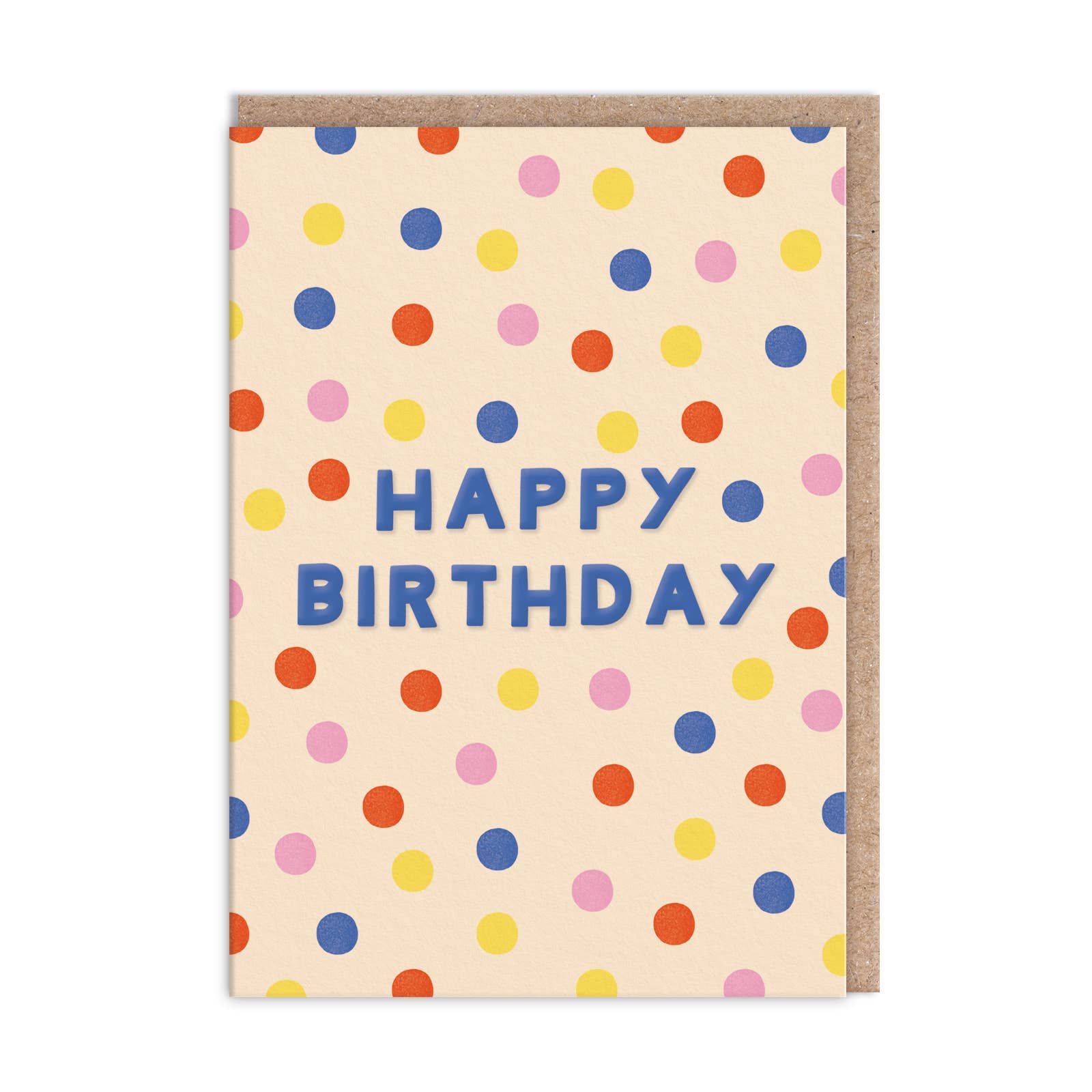 Birthday Wishes Polka Happy Birthday Card