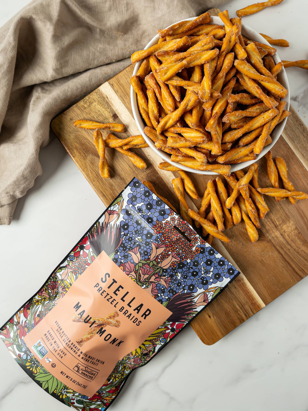 Stellar Pretzel Braids - Maui Monk - 5oz