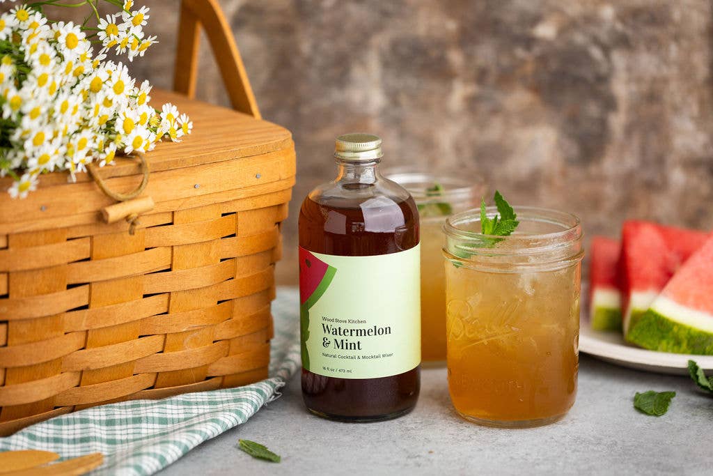 Watermelon & Mint Cocktail and Mocktail Mixer, 16 fl oz