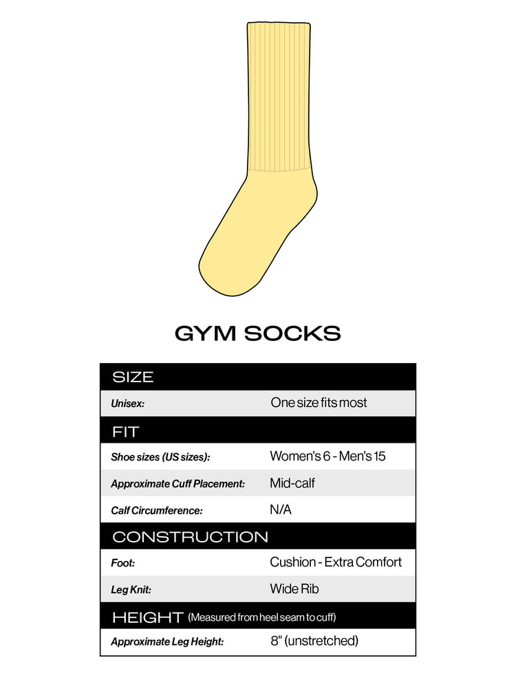 One More Game! Gym Crew Sock