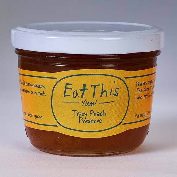 Tipsy Peach Preserve : 7 OZ
