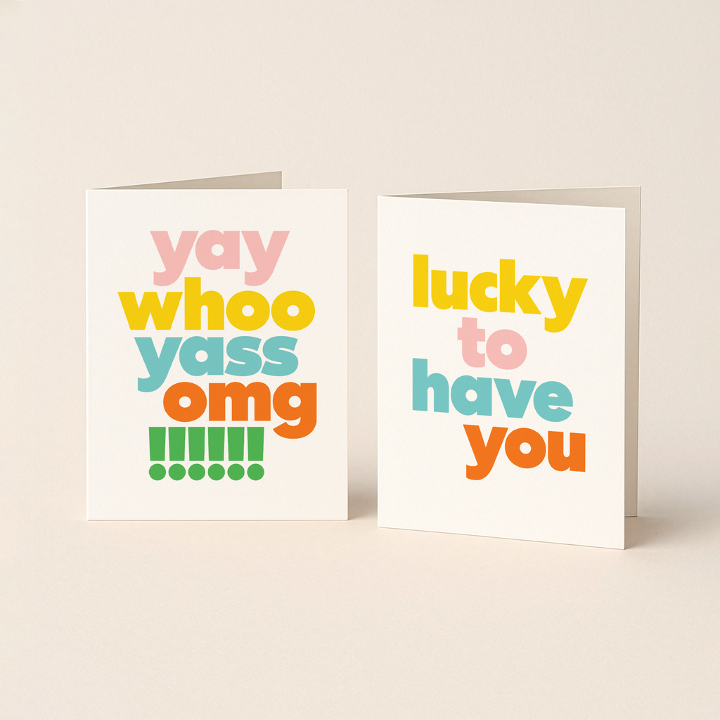 Lucky to Have You – Thank You Card