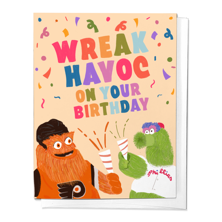 Wreak Havoc on Your Birthday Card