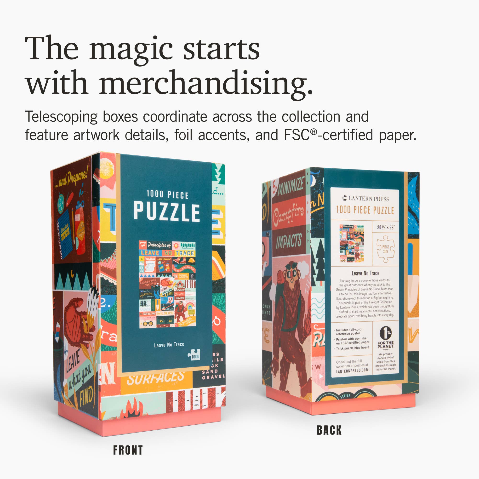 1000 PIECE PUZZLE, Leave No Trace