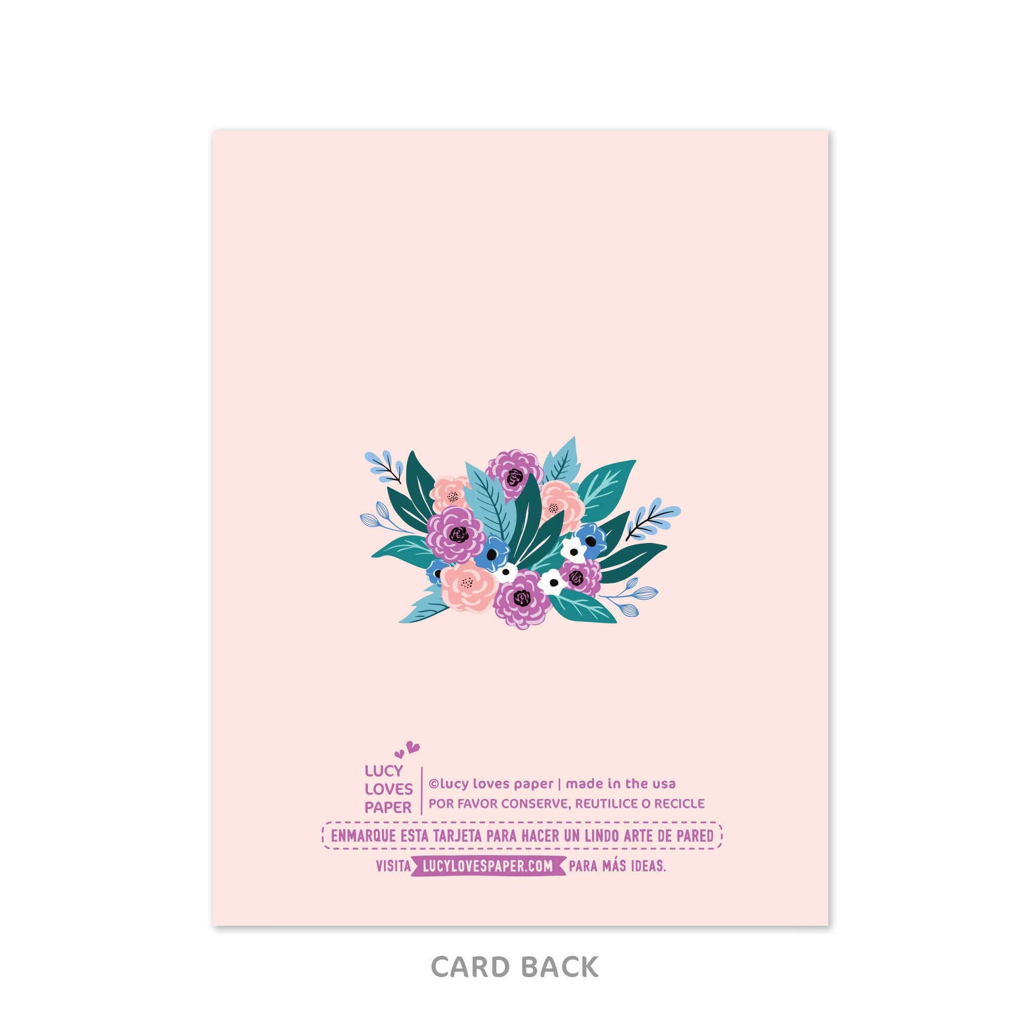 Feliz Día Mamá | Gold Foil Mother's Day card in Spanish