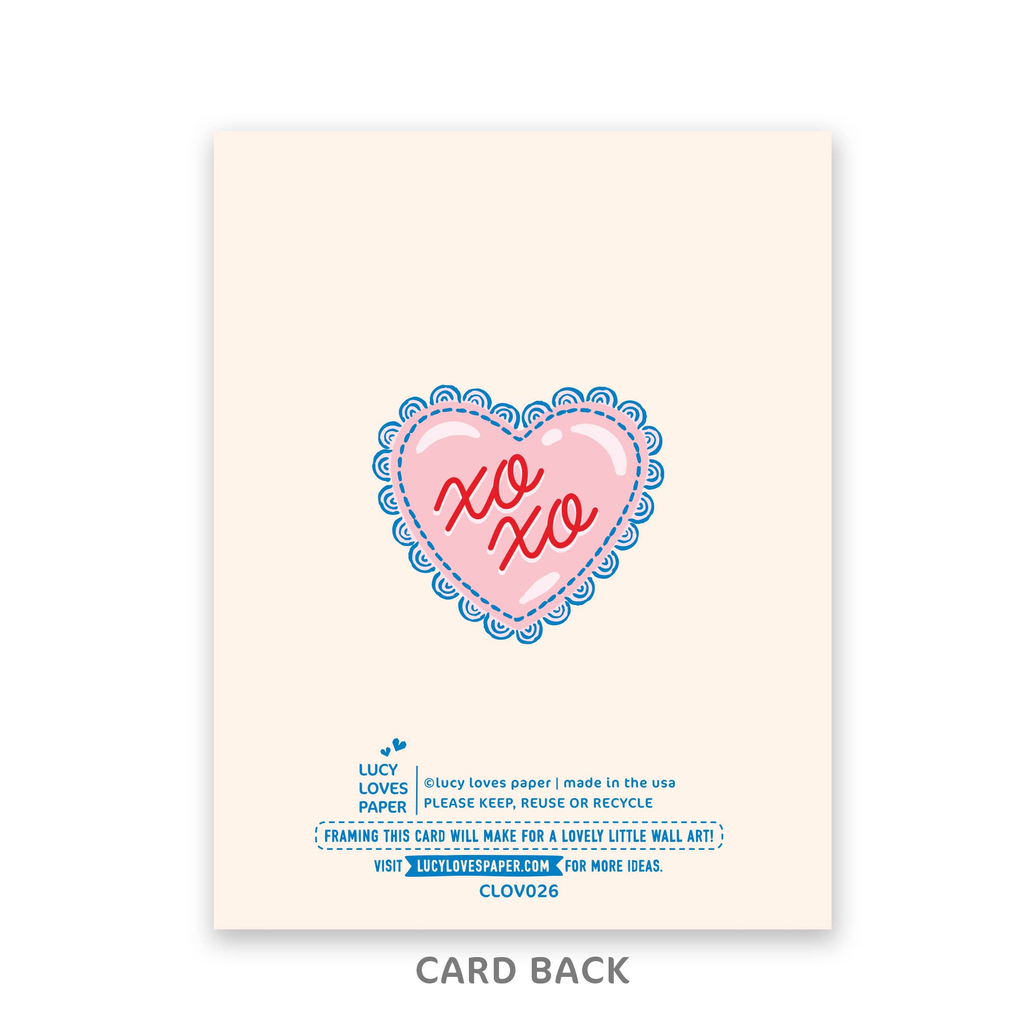 Love Ya! | Love, Valentines Day Card (A2)