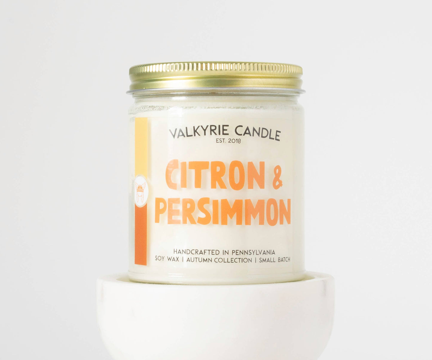 Citron + Persimmon Candle | Autumn Collection