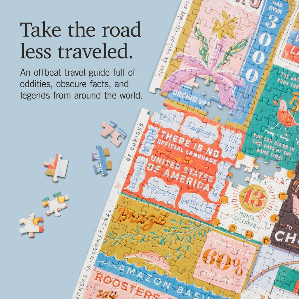 1000 PIECE PUZZLE, Travel Facts