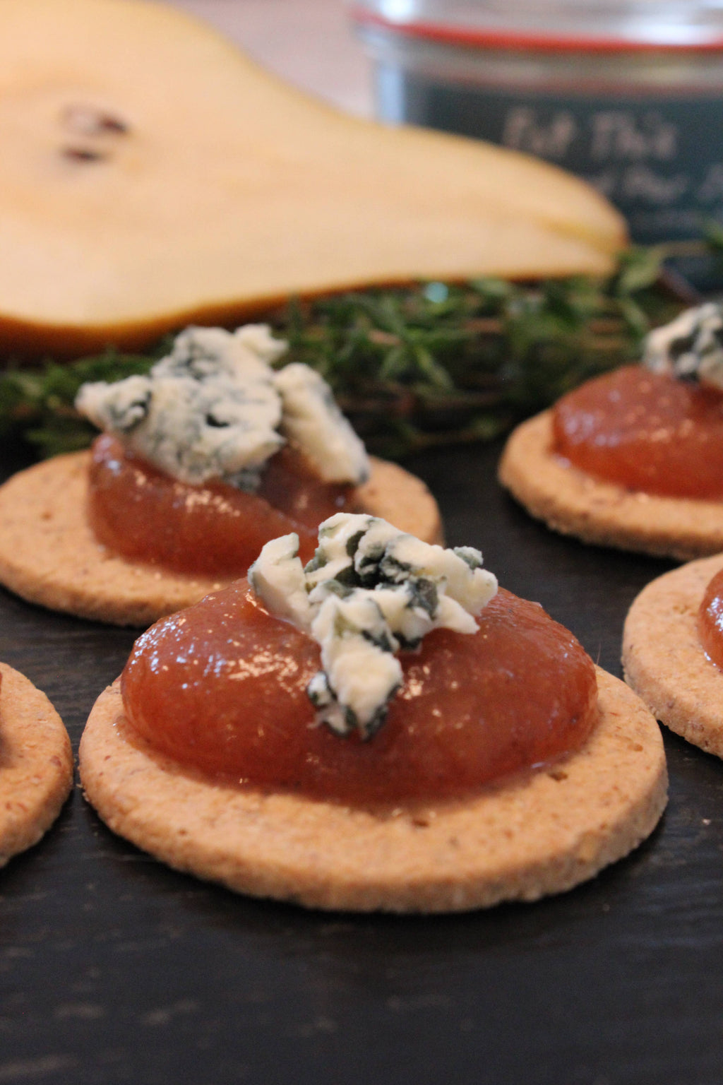 Spiced Caramel Pear Preserve : 7 OZ