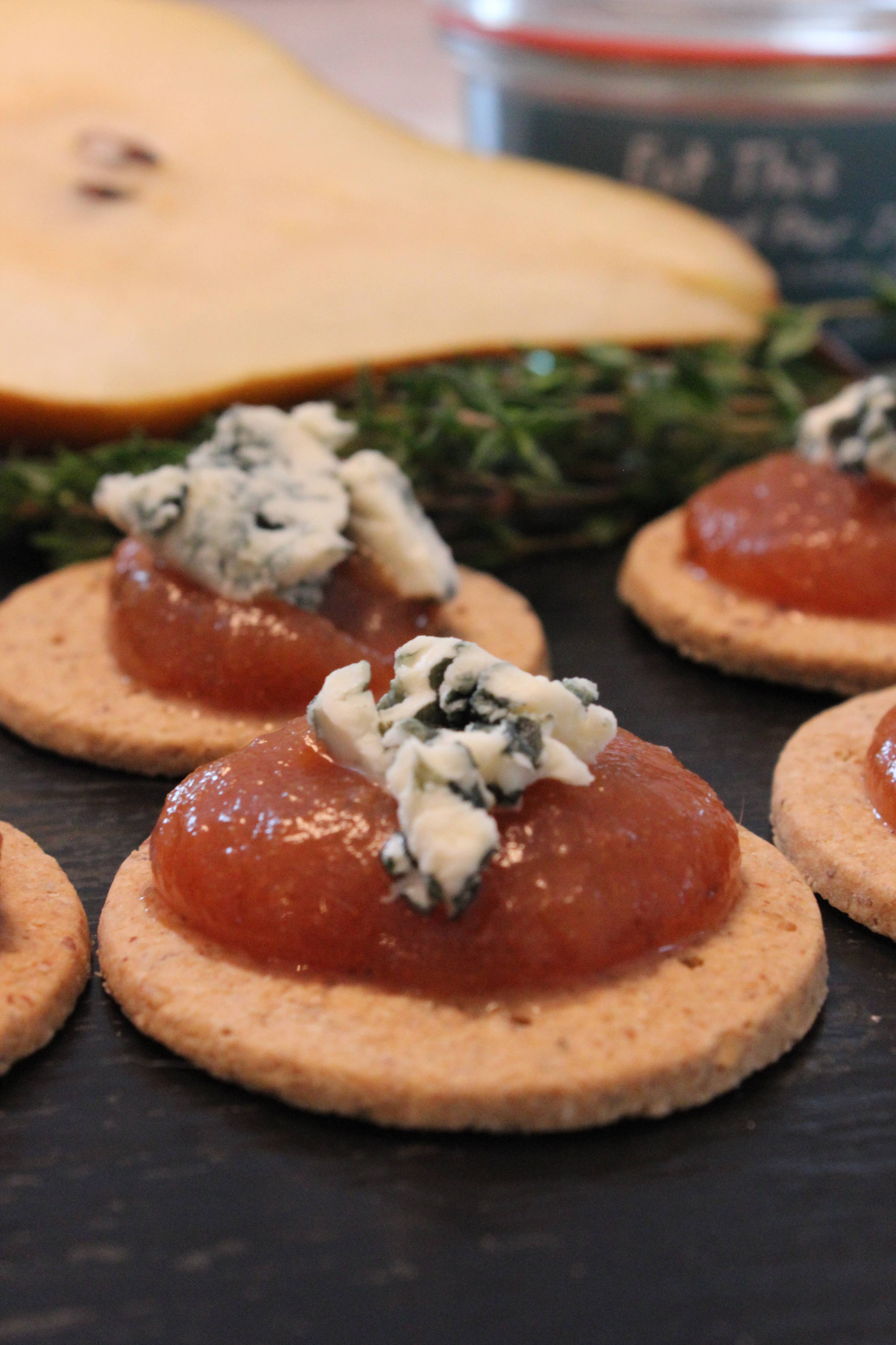 Spiced Caramel Pear Preserve : 7 OZ