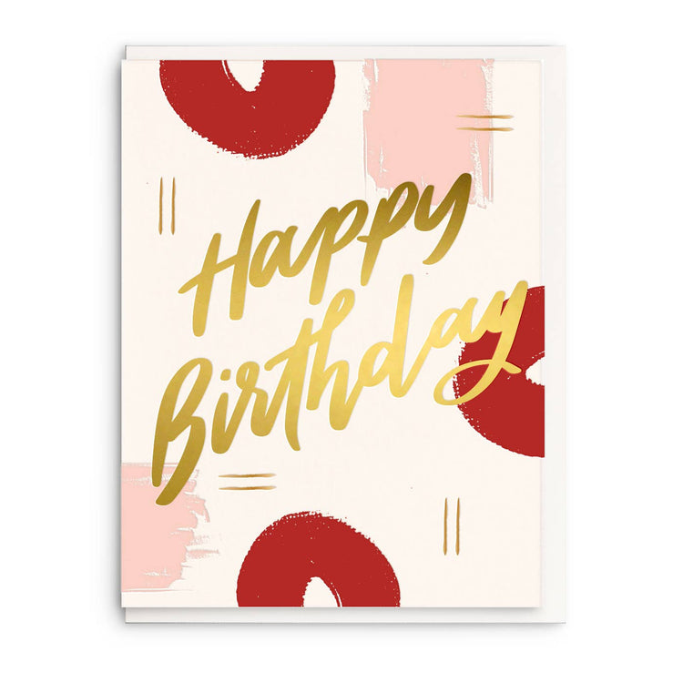 Happy Birthday Paint Card